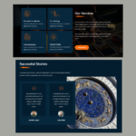 Astrology / Numerology Website Design 02 - Image 2