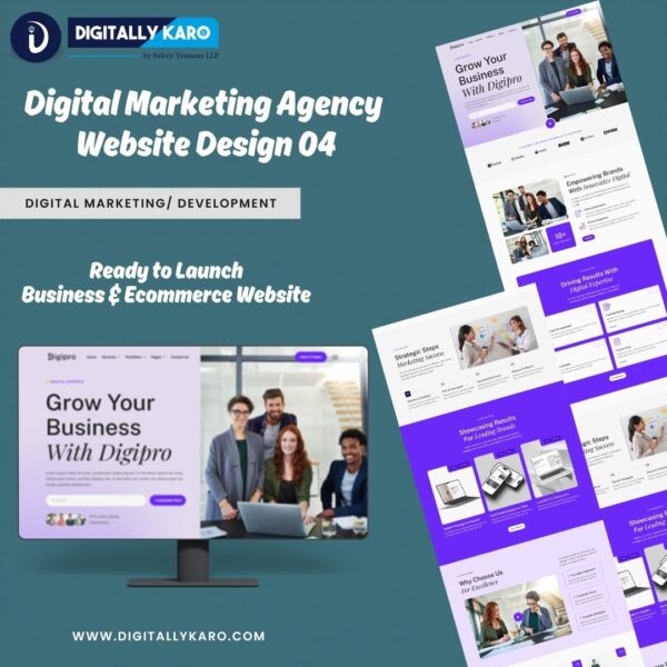 Digital Marketing Agency Website Design 04