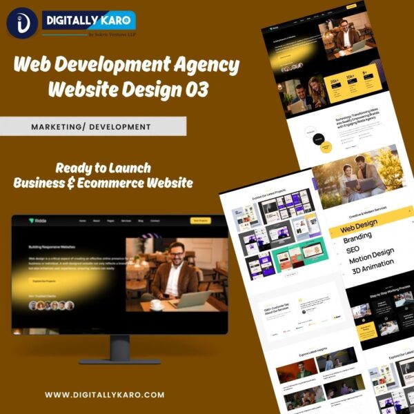 Web Development Agency Website Design 03